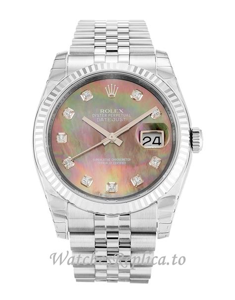 rolex mother of pearl 36mm.